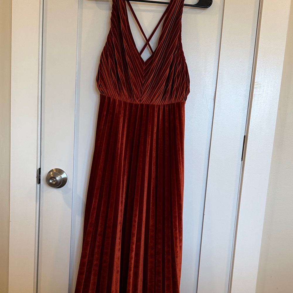 ASOS Rust Maxi Dress